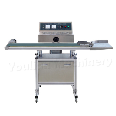 Máquina continua electromágnetica automática del lacre de la cápsula del papel de aluminio del sellador de la inducción del calor LGYF-2000